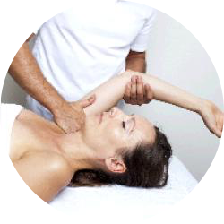 osteopathic shoulder treatment round